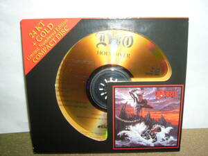 名手Vivian Canpbell/Vinny Appice等参加 Dio 大傑作1st「Holy Diver」Audio Fidelity社独自リマスター24KTGold CD仕様限定盤 輸入盤中古。