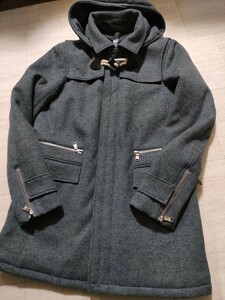 サイズ：M　美品　定価:8万超え　wjk flannel wool 2way duffle コート　メルトンダッフルコート　