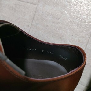 サイズ：24.5cm 日本製 REGAL リーガル レザーシューズ  Uチップ  ビジネスシューズ  革靴の画像5