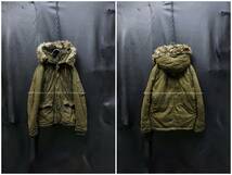 アバクロンビー＆フィッチ Mt.WASHINGTON JACKET Lサイズ 裏ボア ワシントンジャケット N-3B フライトジャケット アバクロ A&F_画像2