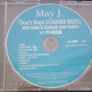 【送料無料】May.J　promo盤　未開封　Don’t Stop! SUMMER BEST! NEW SONG & SUMMER BEST SONG　限定盤　非売品　希少品　[CD]