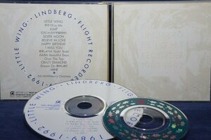 34_07021 FLIGHT RECORDER 1989-1992 (12cmCD+8cmCD・２枚組）/ LINDBERG （ リンドバーグ ）※歌詞カード無し