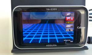  ASSURA アシュラ CELLSTAR GPSレーダー探知機　セルスター VA-330S 　ジャンク品