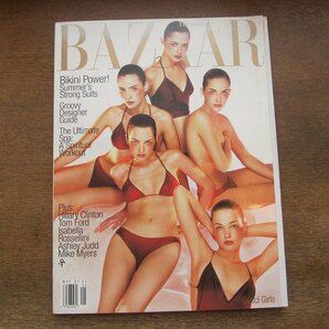 2312MK●洋雑誌「HARPER'S BAZAAR US アメリカ版ハーパース・バザー」1997.5●トミー・ヒルフィガー/プリンス/アシュレイ・ジャッドの画像1