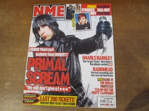 2312MK●洋雑誌/UK音楽雑誌「NME」2006.4.15●プライマル・スクリーム/アウトキャスト/レディオヘッド/ナールズ・バークレイ●ポスター付