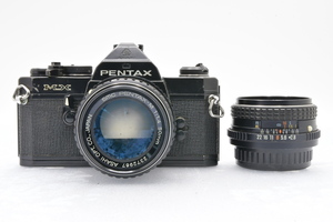 PENTAX MX + smc PENTAX-M 50mm F1.4 + 28mm F2.8 ペンタックス フィルムカメラ