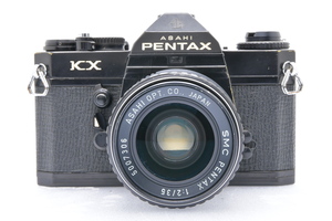 PENTAX KX + SMC PENTAX 35mm F2 ペンタックス フィルムカメラ MF一眼レフ 広角単焦点レンズ