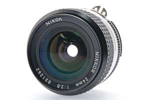 Nikon AI-S NIKKOR 24mm F2.8 Fマウント ニコン MF一眼用レンズ 広角単焦点 ジャンク