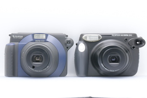 FUJIFILM instax 100 + 210 2台セット フジフィルム インスタントカメラ チェキ ポラロイド ジャンク