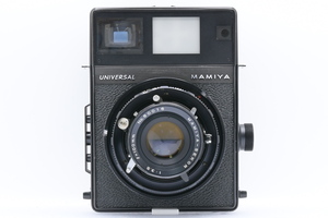 MAMIYA UNIVERSAL + 100mm F3.5 マミヤ プレス機 中判フィルムカメラ レンズ 動作未確認ジャンク