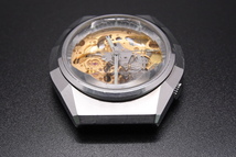 CITIZEN Ref:4-385276Y シチズン スケルトン カットガラス メンズ腕時計 自動巻き_画像8