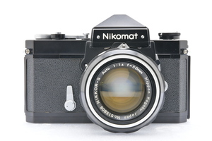 Nikon Nikomat FTN + 非AI NIKKOR-S Auto 50mm F1.4 ニコン フィルムカメラ レンズ