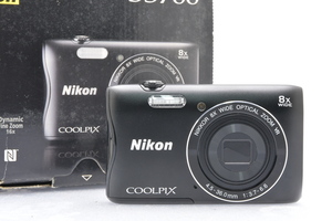 Nikon COOLPIX S3700 ニコン コンパクトデジタルカメラ 動作未確認 ジャンク 説明書 箱付