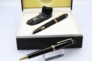 MONTBLANC モンブラン マイスターシュテュック No.149 18K M ボールペン 万年筆 箱入セット ■19273