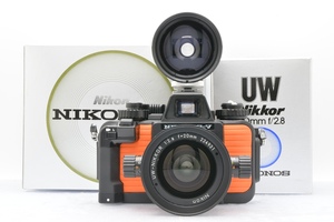 Nikon NIKONOS-V +UW-NIKKOR 20mm F2.8 ニコン フィルムカメラ 水中カメラ 目測式 レンズセット