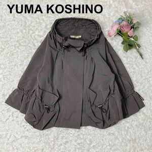 YUMA KOSHINO ユマコシノ ジャケット 薄手 ブラウン 38 レディース B112328-128