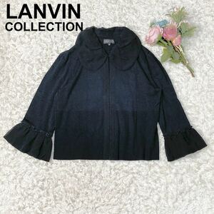 LANVIN COLLECTION ランバンコレクション ニットジャケット カーディガン 薄手 レディース 40 B122313-61
