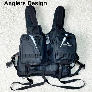  рыболов z дизайн Anglers Design плавающий лучший рыболовный жилет B112328-77