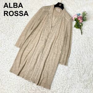 アルバロッサ ALBA ROSSA ジャケット カーディガン 大きいサイズ 薄手 46 インポートロッサ レディース B112328-80