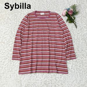 Sybilla casa シビラ トップス ロンT マルチ レディース L B122326-111