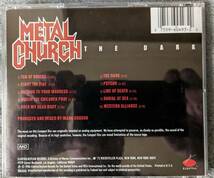 【同梱可】THE DARK 　METAL CHURCH 　メタル・チャーチ CD 　輸入盤_画像2