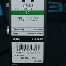 送料無料 新品 アンダーアーマー正規品 定価8800円フィットネス ロングパンツ 薄手 メンズ ブラック Lサイズ ジム トレーニング ランニング_画像9