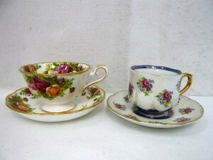 (M39378)ROYAL ALBERT ロイヤルアルバート オールドカントリーローズ カップ１客 / Sakura サクラ カップ＆ソーサー 1客 / レトロ