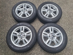 【超バリ溝/2019年47週/ツインスポーク R118】MINI R55 R56 ミニクーパー 純正 15×5.5J +45 4H100 ヨコハマ iG50 PLUS 175/65R15 R50 R52 