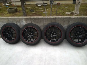 マークＸ GRX130 G's 純正ホイール アルミ 19×8J 5穴 PCD114.3 OFF40 4本