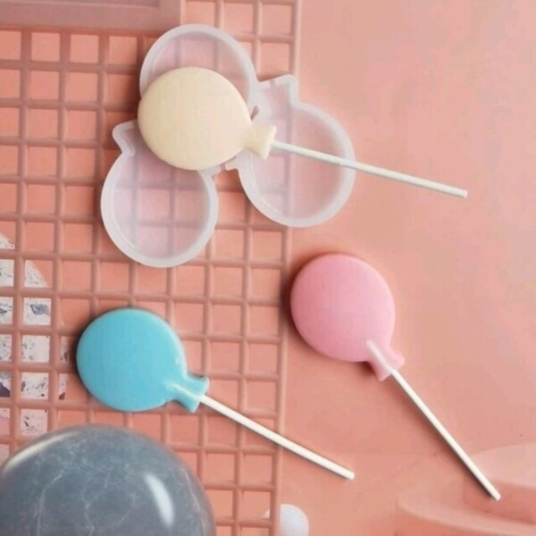 風船 型 シリコン モールド バルーン チョコ 粘土 レジン