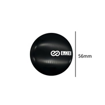 【送料無料】ENKEI ホイールキャップ(メッキシルバー)+シール 60ｍｍ 一台分(４個) ② エンケイ_画像2