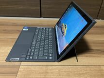 ☆1円～ 最新Windows11 タッチ液晶 大容量メモリ+SSD搭載の高性能タブレットPC MS-Office2021すぐ使用可 Lenovo IdeaPad Duet3 10IGL5☆_画像3