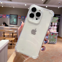 iPhone12mini ソフトケース クリアケース 画面保護 角落ち防御_画像4