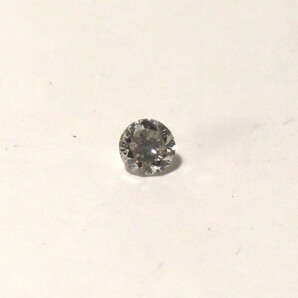 ダイヤモンド ルース 裸石 天然石 0.153ct SI-2 GIAグレーディング 3.34-3.38×2.13mm 中央宝石研究所 ソーティング付きの画像3