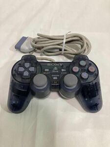 【動作確認済】PS ONE SCPH-110 コントローラー クリアブラック PlayStation SONY