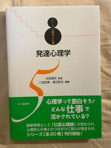 発達心理学 （シリーズ心理学と仕事　５） 二宮克美／編集　渡辺弥生／編集