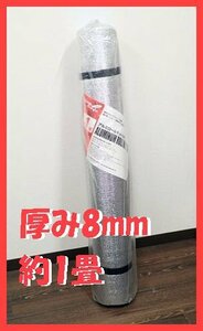 新品　アルミロールマット100 N.E-28.0　厚さ8mm　100×180cm (約1畳)　(管理AZ-75) (No-KN)