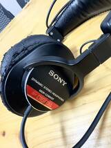 SONY 密閉型スタジオモニターヘッドホン MDR-CD900ST プロ仕様 ヘッドフォン ソニー _画像4