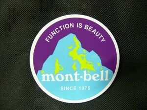 [ Mont Bell ] Circle * sticker ( purple )