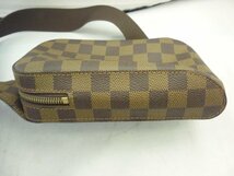 【LOUIS VUITTON】ルイヴィトン　ダミエ　ジェロニモス　ブラウン　ボディーバッグ　SY02-DI3_画像4