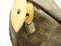 【LOUIS　VUITTON】　ルイ・ヴィトン　モノグラム　スピーディ35　ボストンバッグ　ブラウン　　SY02-DI5_画像9