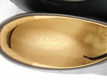 【JOLLIER　FIRST】ジョリアファースト　ノサカ　レディースパンプス　ブラック　レザー　22.5cmEEE　ヒール3cm　SY02-ZP8_画像8