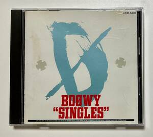 邦楽CD　BOOWY SINGLES 昭和　ポップス　 ボウイ