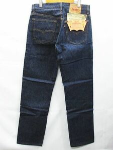  美品 フラッシャー付き デッドストック LEVI’S リーバイス 501XX 501-0000 520刻印 USA 米国 ヴィンテージ インディゴ W32 L32