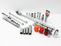 ■ KTC snap-on KOKEN アストロプロダクツ ネプロス 工具セット まとめ売り ソケット メガネレンチ エクステンションバー ドライバーなど_画像1