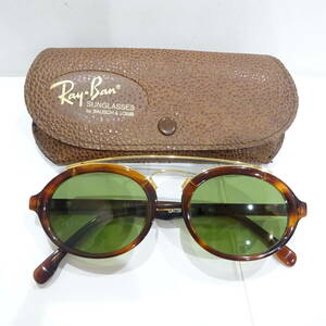 1円～ Ray-Ban レイバン GATSBY STYLE 6 ギャッツビースタイル サングラス ケース付き 茶系 ブラウン系