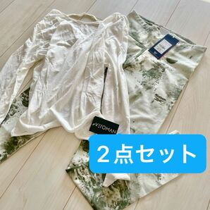 ヨガウェアセット　Reebok veroman fit