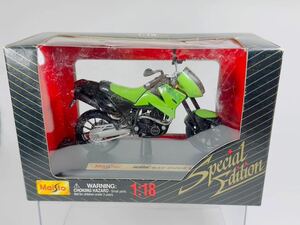 Maisto マイスト KTM 640 DUKE II ダイキャスト バイク 1/18 モデル グリーン スペシャル エディション 39353