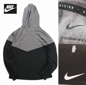 新品 秋冬 NIKE ランニング フーディ Ｍ ナイキ 大迫傑着 駅伝 マラソン スウェット 保温 通気性 起毛 ランディビジョン パーカー メンズ 