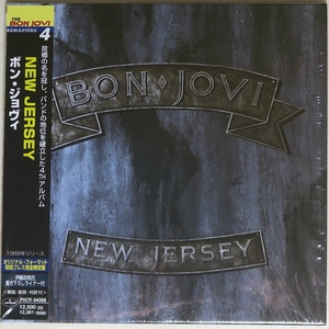 ☆ ボン・ジョヴィ BON JOVI NEW JERSEY 初回限定 紙ジャケ デジタル・リマスター 日本盤 帯付き PHCR-94066 新品同様 ☆